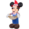 Harvest Mickey Scarecrow Thanksgiving Inflatable